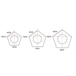 Pet Tent Sleeping Mat Dog Bed, Small 40cm, Medium 45cm, Large 50cm