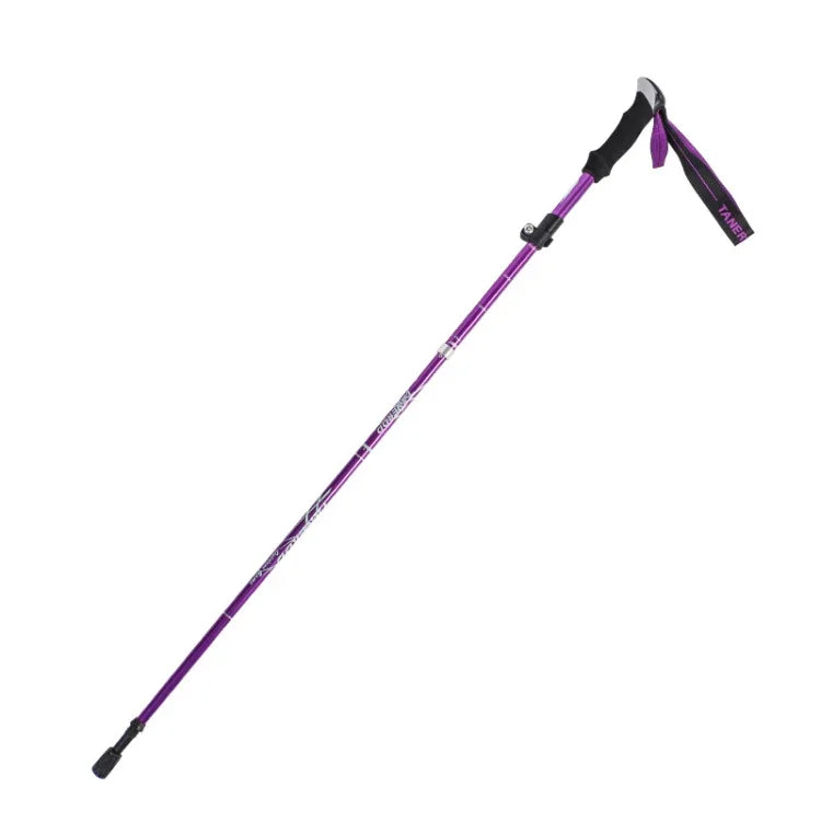TANERDD TR-D0001 Trekking Poles Aluminum Alloy Folding Outdoor Handrails Trekking Walking Sticks, TR-D0001 Short (Red), TR-D0001 Short (Blue), TR-D0001 Short (Sky Blue), TR-D0001 Short (Purple), TR-D0001 Short (Black), TR-D0001 Short (Green)           ...