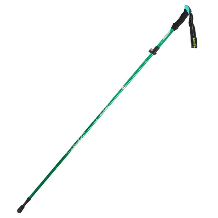 TANERDD TR-D0001 Trekking Poles Aluminum Alloy Folding Outdoor Handrails Trekking Walking Sticks, TR-D0001 Short (Red), TR-D0001 Short (Blue), TR-D0001 Short (Sky Blue), TR-D0001 Short (Purple), TR-D0001 Short (Black), TR-D0001 Short (Green)           ...