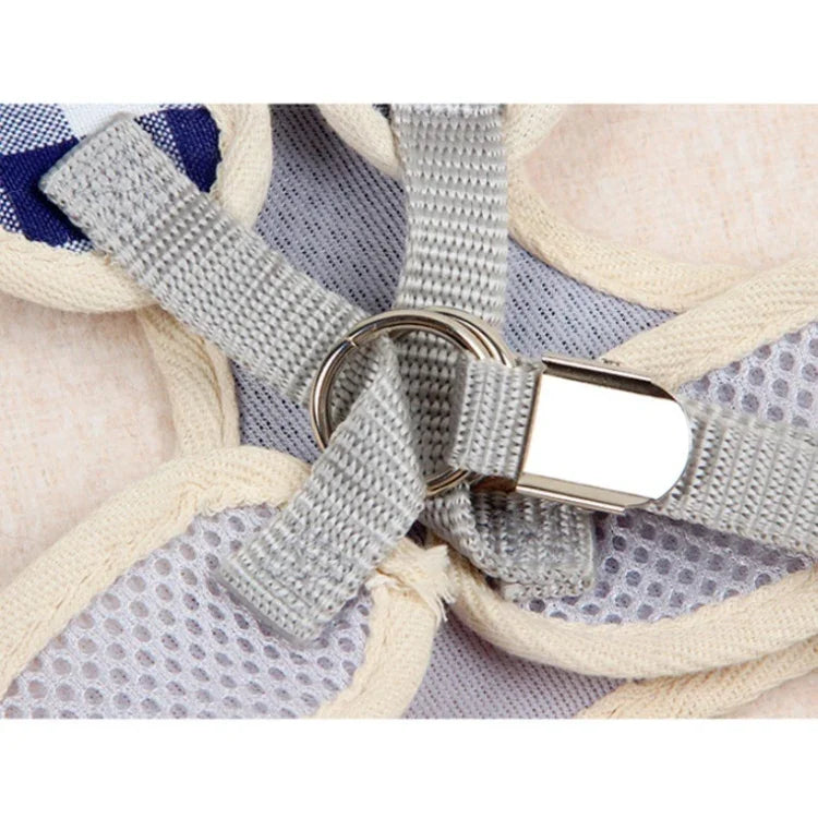 Pet Traction Rope Chest Harness Anti-break Away Vest Type Small Dog Walking Rope, S, M, L
