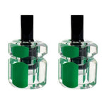2 PCS Mini Portable Radish Head Screw Driver Transparent Handle Repair Hand Tools