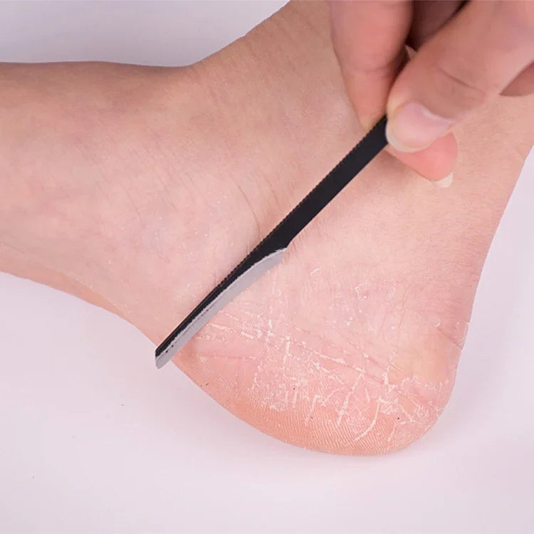 Pedicure Manicure Nail Cleaner Cuticle Grooming Dead Skin Planer Beauty Foot Care Tool