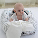 Baby Nest Bed Crib Portable Removable and Washable Crib Travel Bed Cotton Cradle for Children Infant Kids