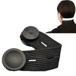 Mask Hook Adjustment Buckle Ear-Wearing Mask Anti-Squeeze Ear Lanyard Extending Ear Rope, White, Black