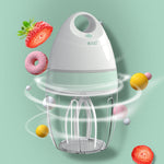 MEIZHIKOU Electric Whisk Household USB Small Baking Automatic Whisk Whipping Cream Cake Mixer, Cake Mixer
