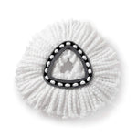 4 PCS Rotating Triangle Cotton Yarn Mop Head Mop Replacement Cloth For O-Cedar/Vileda, Mop