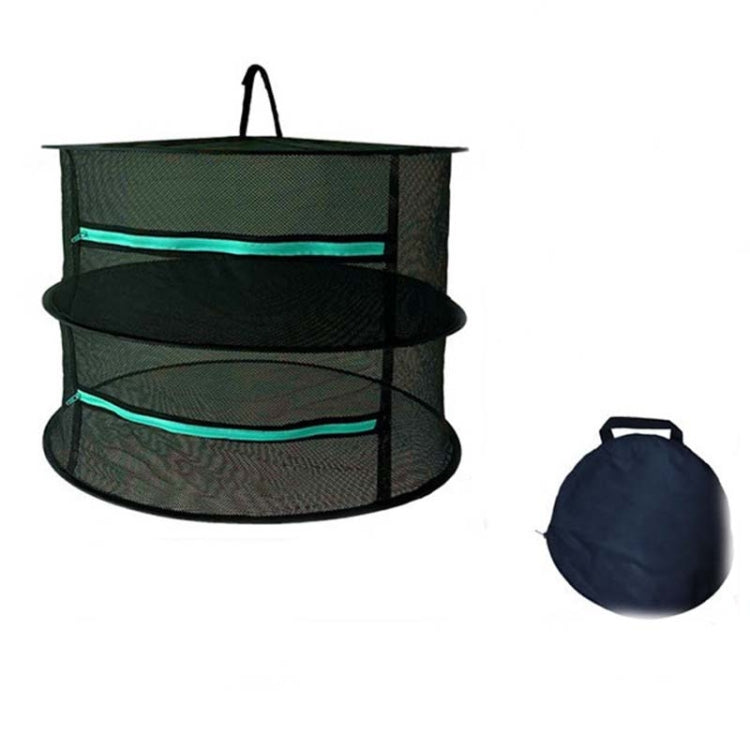 Hanging Herbal Drying Net Foldable Drying Rack Closed Zipper Plant Drying Net, 60cm Diameter 2 Layers, 60cm Diameter 4 Layers, 60cm Diameter 6 Layers, 60cm Diameter 8 Layers