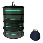 Hanging Herbal Drying Net Foldable Drying Rack Closed Zipper Plant Drying Net, 60cm Diameter 2 Layers, 60cm Diameter 4 Layers, 60cm Diameter 6 Layers, 60cm Diameter 8 Layers