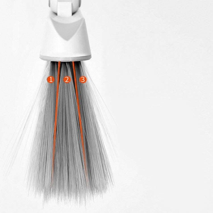 Household Folding Standing Rotatable Broom And Dustpan Set Combination, Folding Standing Dustpan