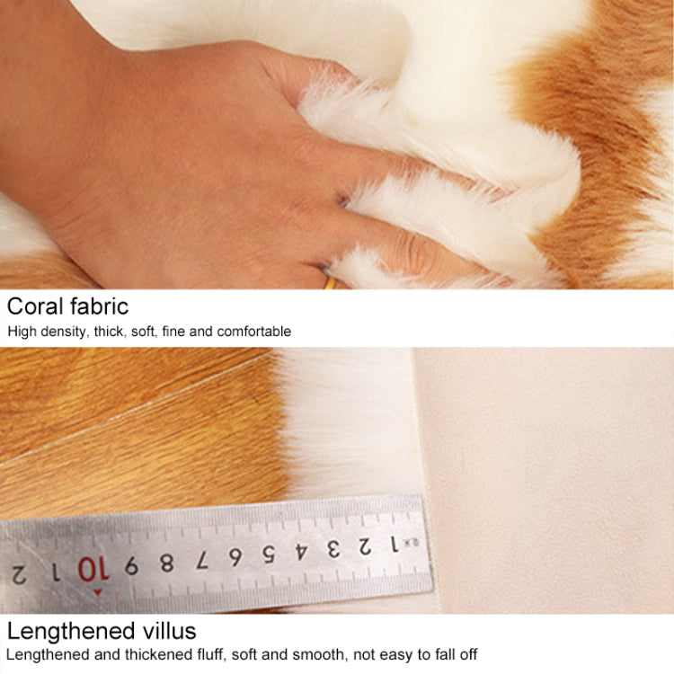 Imitation Fur Household Living Room Plush Carpet Yoga Floor Mat Decoration, 60cm, 80cm, 90cm, 100cm