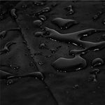 Water-Repellent Opening Electronic Keyboard Cover Oxford Cloth Dust Cover Drawstring Keyboard Instrument Cover, 61 Keys Black 98x42x21cm, 88 Key Black 124x49x36cm