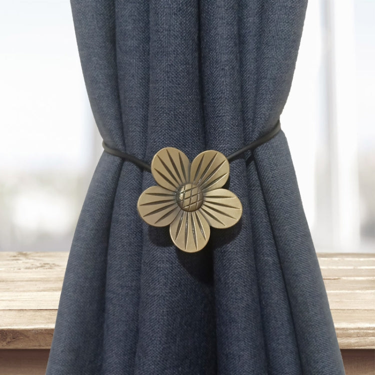 F025 Punch-Free Magnet Curtain Strap Curtain Buckle, Gray, Black, Red Copper, Silver, Nickel, Qinggu, Red Ancient, Golden