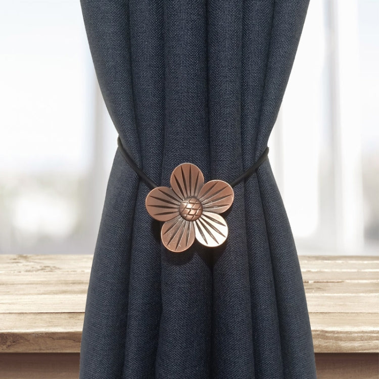 F025 Punch-Free Magnet Curtain Strap Curtain Buckle, Gray, Black, Red Copper, Silver, Nickel, Qinggu, Red Ancient, Golden