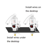 Digital Display Electric Heating Faucet Instant Hot Water Heater EU Plug, Digital Display Horizontal Tube, Digital Display Elbow, Digital Horizontal Tube With Leakage Protection, Digital Elbow With Leakage Protection, Lamp Display Elbow                ...