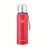304 Stainless Steel Insulated Mug Large Capacity Sports Water Cup Outdoor Travel Pot, 500ml, 750ml, 1000ml, 1500ml
