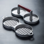 Aluminum Alloy Burger Press Meatloaf Press Mold, 1PC Aluminum Alloy