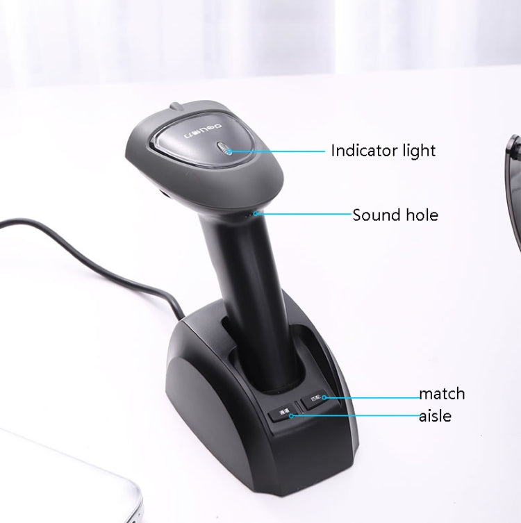 Deli 14951W Barcode Scanner One-Dimensional Code Scanner