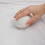 Little Whale Washing And Shoe Brushes Household Cleaning Brushes That Do Not Shed Hair Nor Damage Clothes, White, Blue, Beige