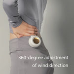 MF019 Small Whirlwind Leafless Fan Portable Clip Waist Fan