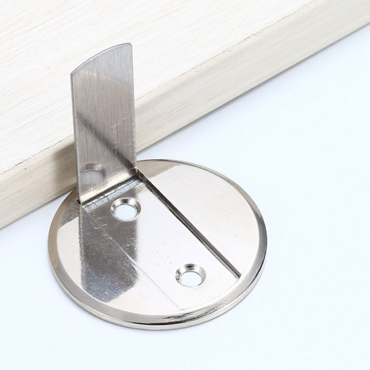 Zinc Alloy Non-Perforated Suction Silent Strong Magnetic Door Stopper, Red Ancient, Brushed Steel, Black, White, Yellow, Bright Gold, Bronze