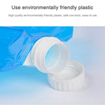 PE Water Bag For Portable Folding Water Storage Lifting Bag for Camping Hiking Survival Hydration Storage Bladder, 10L(Blue)