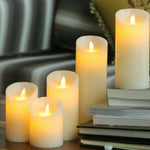 3 PCS LED Electronic Candle Light Birthday Wedding Home Decoration Props Candle Holder, Battery Powered, Size:, Battery Powered 7.5 x 10CM, Battery Powered 7.5 x 12.5CM, Battery Powered 7.5 x 15CM, Battery Powered 7.5 x 17.5CM, Battery Powered 7.5 x 20CM