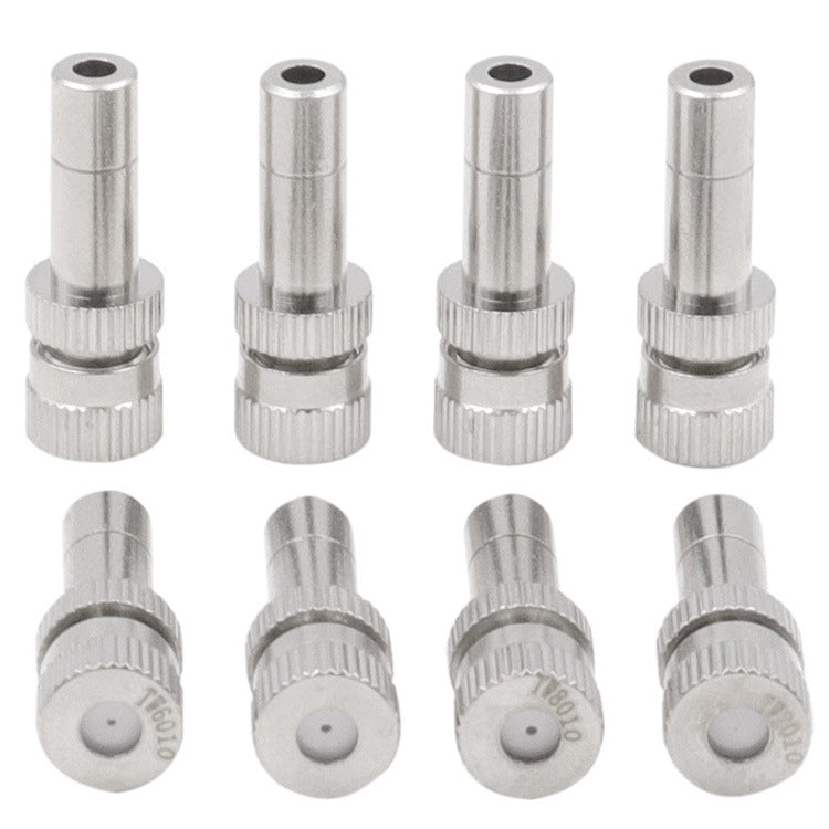Humidifying And Dedusting Cooling Atomizing Sprinkler Quick-Plug Fog Misting Nozzle, 0.15mm, 0.2mm, 0.3mm, 0.4mm, 0.6mm, 0.7mm, 0.8mm