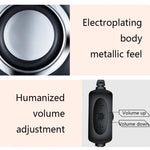 YEEZE A1 Multimedia USB2.0 Desktop Speaker Mini Computer Notebook Speaker, White Blue, White Green, White Purple, White Orange, Black Blue, Black Green, Black Purple, Black Prange, Electroplated Black Gold, Electroplated White, Electroplated Black     ...
