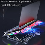 MC X500 Laptop Radiator Heightening Bracket Cooling Base, Black Red Standard Version, Sea Blue Standard Version