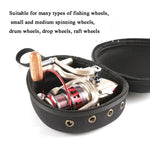 JSFUN Water Drop-Shaped Fishing Wheel Bag Spinning Wheel Accessories Fishing Gear Bag Fishing Wheel Protective Cover