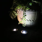 Outdoor Solar Buried Light Household Garden Grass Ground Waterproof Lamp, White Light, Warm Light