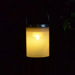 Outdoor Waterproof Solar Light Bucket Shape LED Courtyard Garden Hanging Lamp Night Light, Colorful Light, White Light, Warm Light