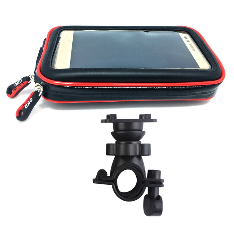 OKD Touch Screen Motorcycle Bicycle Bag Waterproof Mobile Phone Bracket Bag, L -3, XL -3