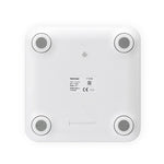8066 Smart Body Fat Electronic Scale Home Bluetooth Weight Scale, Battery Style(White), Charging Style(White)