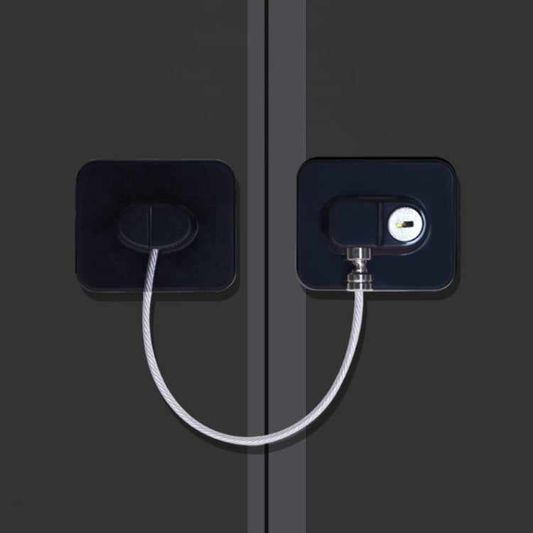 Child Safety Lock High-Rise Protective Lock, FQ2 Black Square