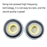 2 PCS Headphones Leather Earmuffs For Edifier W570BT / W670BT, Black, Silver Gray
