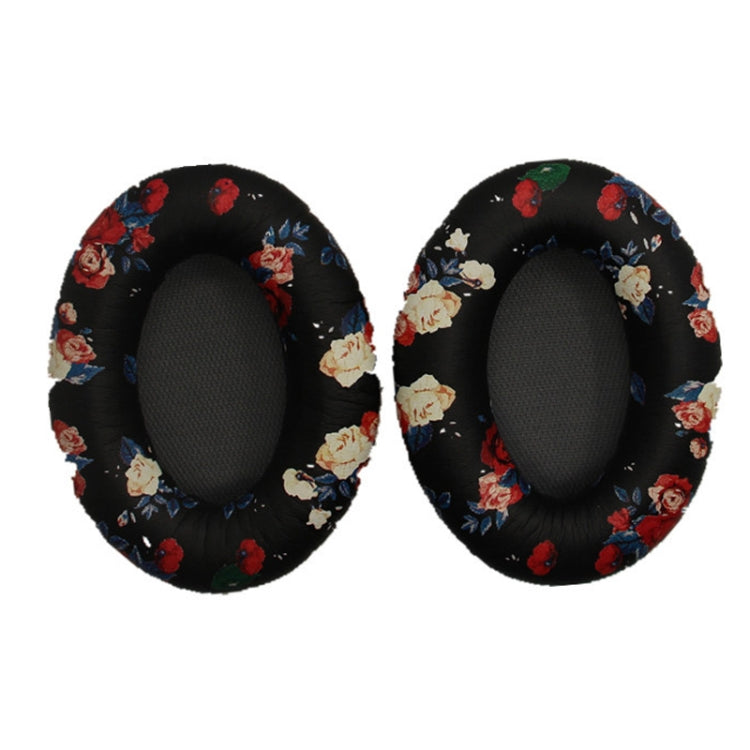 2 PCS Headset Sponge Cover For BOSE QC15 / QC2 / QC25 / AE2 / AE2i, Print Color + Blue LR, White + Blue LR, Print Color + Black, Black + Black, White + Black, Print Color + Gray, Khaki  + Gray, Coffee  + Gray, White  + Gray, Gray  + Gray               ...