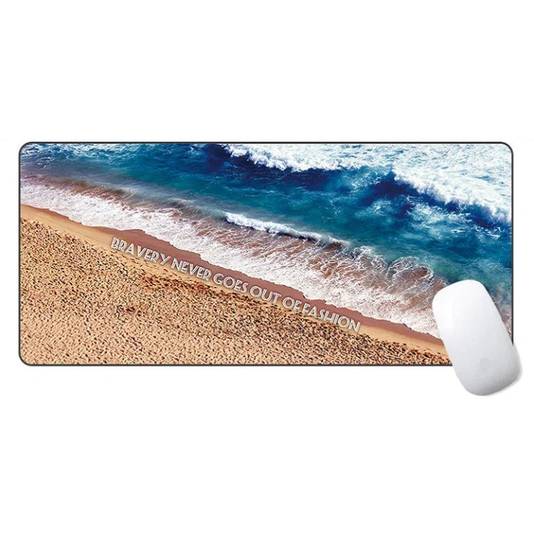 AM-DM01 Rubber Protect The Wrist Anti-Slip Office Study Mouse Pad, 300x800x5mm, 400x900x2mm, 400x900x3mm, 400x900x4mm, 400x900x5mm