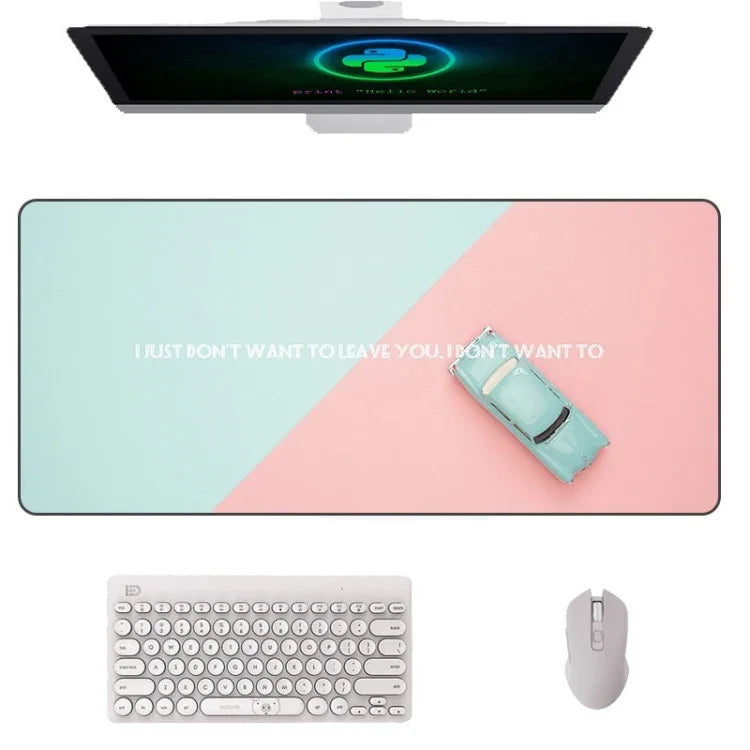 AM-DM01 Rubber Protect The Wrist Anti-Slip Office Study Mouse Pad, 300x800x5mm, 400x900x2mm, 400x900x3mm, 400x900x4mm, 400x900x5mm