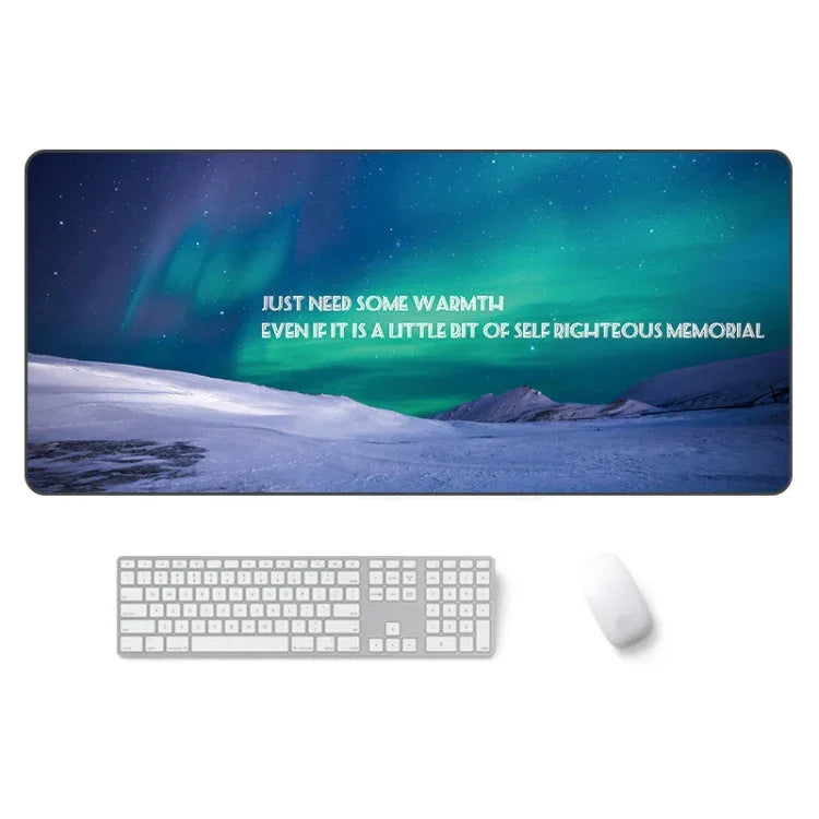 AM-DM01 Rubber Protect The Wrist Anti-Slip Office Study Mouse Pad, 300x800x5mm, 400x900x2mm, 400x900x3mm, 400x900x4mm, 400x900x5mm