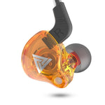 QKZ AK6 2 PCS  In-Ear 3.5mm Wired Subwoofer Sports Earphones, 2 PCS, 2 Pair