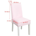 Simple Soft High Elastic Thickening Velvet Semi-Interior Chair Cover Hotel Chair Cover, Coffee Gray, Yellow Green, Wine Red, Navy, Black, Dark Green, White, Peacock Blue, Light Gray, Carbon Gray, Camel, Royal Blue, Beige, Grape Purple, Red, Orange     ...