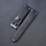 HB001 Color-Changing  Retro Oil Wax Leather Ultra-Thin Universal Watch Strap, 18mm, 20mm, 22mm