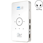 C6 2GB+32GB Android Smart DLP HD Projector Mini Wireless Projector, US Plug (Black), EU Plug (Black), UK Plug (Black), AU Plug (Black), US Plug (White), UK Plug (White), AU Plug (White)
