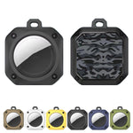 2 PCS For AirTag 2nd Gen / AirTag 1st Gen Positioning Tracker Anti-Drop Anti-Lost Case Printing Protective Case, Yellow, White, Brown, Green, Blue, Black