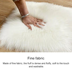 Love Heart Rugs Artificial Wool Sheepskin Hairy Carpet Faux Floor Mat Fur Plain Fluffy Soft Area Rug Tapetes, 30*40cm, 40*50cm, 50*60cm, 70*90cm
