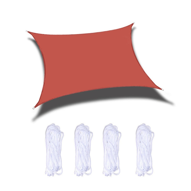 Outdoor Garden Sunshade Sail Waterproof Anti-UV Canopy, Size: 3m x 5m, 3m x 5m