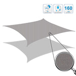 Outdoor Garden Sunshade Sail Waterproof Anti-UV Canopy, Size: 4m x 5m, 4m x 5m