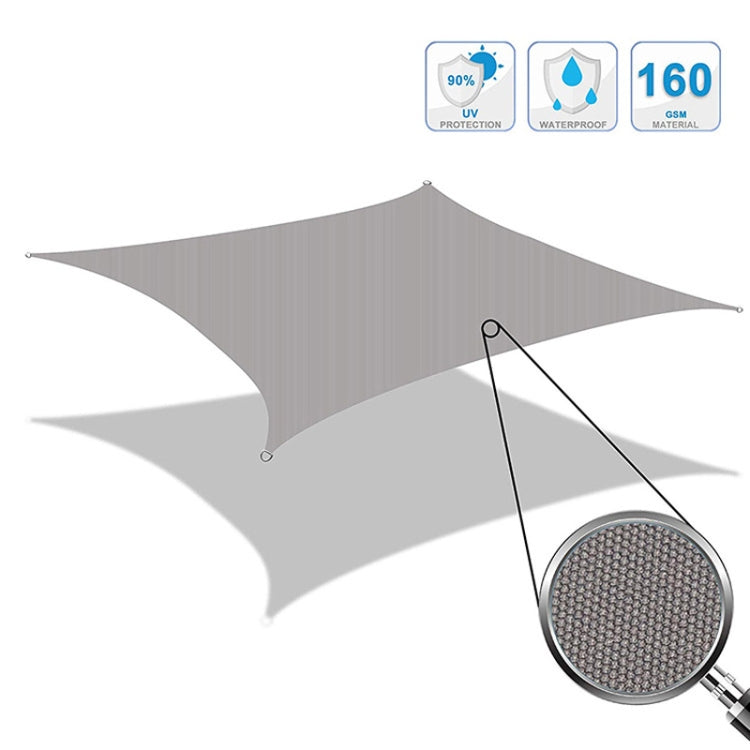 Triangle Outdoor Garden Sunshade Sail Waterproof Anti-UV Canopy, Size: 2m x 2m x 2m, 2m x 2m  x 2m, 2m x 2m x 2m