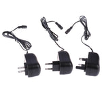 C5 3-12V 12W Adjustable Voltage Regulated Switch Power Supply Power Adapter Multifunction Charger With DC Tips, US Plug, UK Plug, EU Plug